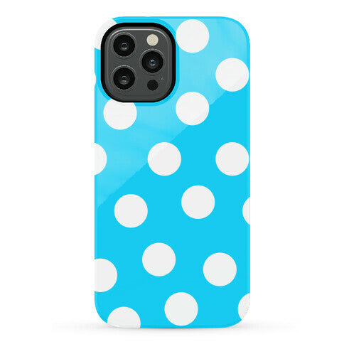 Blue Polka Dot Case Phone Case